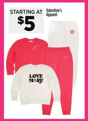 Dollar General Valentine's apparel offer