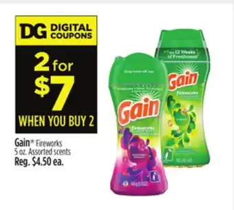 Dollar General Gain fireworks offer