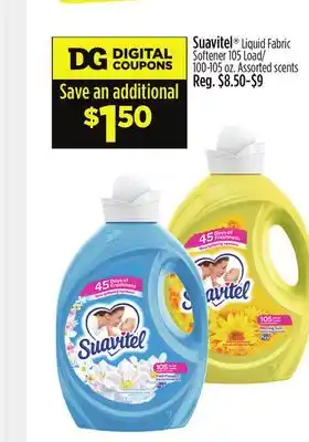 Dollar General Suavitel liquid fabric softener offer