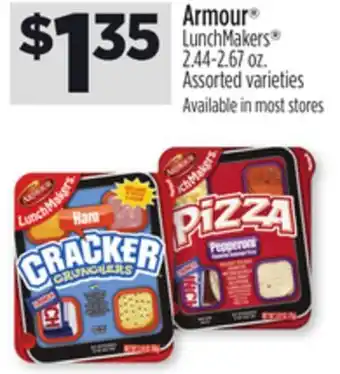 Dollar General Armour lunchmakers offer