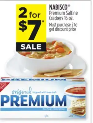 Dollar General Nabisco premium saltine crackers offer