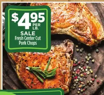 Dollar General Fresh center cut pork chops offer