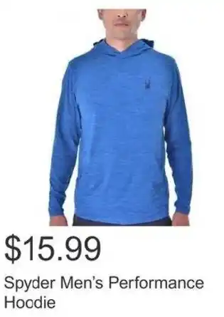 Costco Spyder Men's Performance Hoodie offer