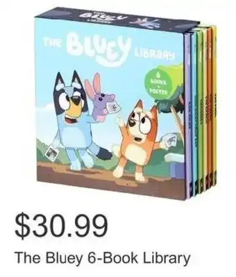 Costco The Bluey 6-Book Library offer