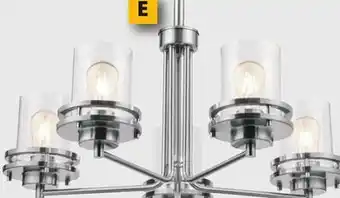 Menards 5-light chandelier offer