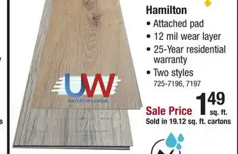 Menards Hamilton offer