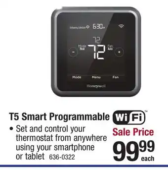 Menards T5 smart programmable offer