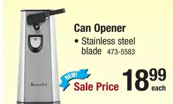 Menards Can opener offer