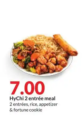 Hy-Vee Hychi 2 entrée meal offer