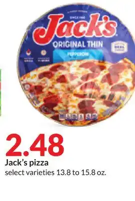 Hy-Vee Jack's pizza offer