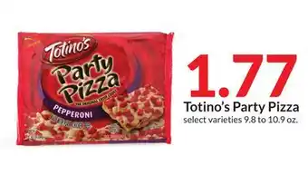 Hy-Vee Totino's party pizza offer