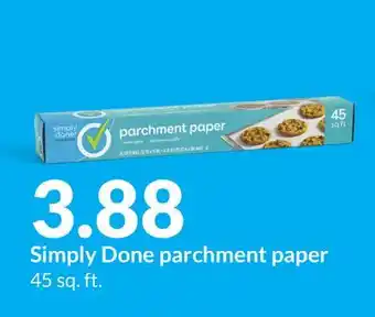 Hy-Vee Simply done parchment paper offer