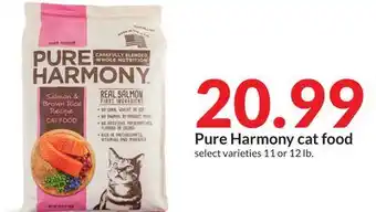 Hy-Vee Pure harmony cat food offer