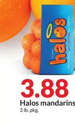 Hy-Vee Halos mandarins offer