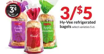 Hy-Vee Hy-vee refrigerated bagels offer
