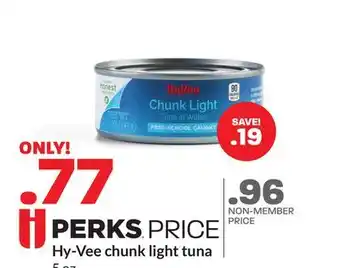 Hy-Vee Hy-vee chunk light tuna offer