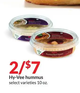 Hy-Vee Hy-vee hummus offer