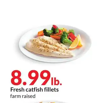 Hy-Vee Fresh catfish fillets offer