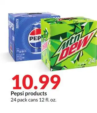 Hy-Vee Pepsi products offer