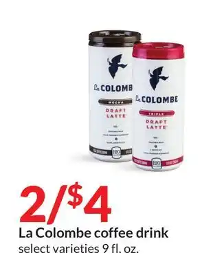 Hy-Vee La colombe coffee drink offer