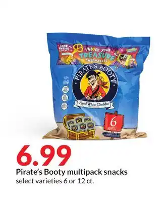 Hy-Vee Pirate's booty multipack snacks offer