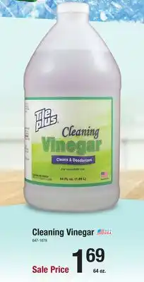 Menards Cleaning vinegar offer