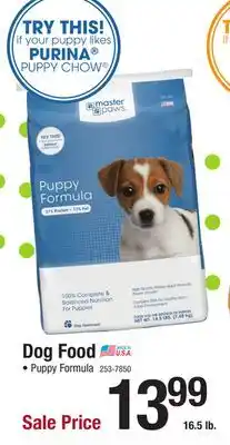 Menards Dog food offer