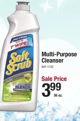 Menards Multi-purpose cleanser offer