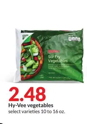 Hy-Vee Hy-vee vegetables offer