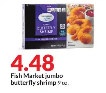 Hy-Vee Fish market jumbo butterfly shrimp offer
