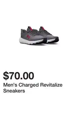 Belk Men's charged revitalize sneakers offer