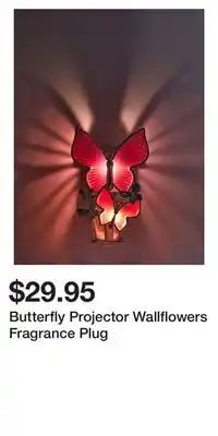 Bath & Body Works Butterfly projector wallflowers fragrance plug offer