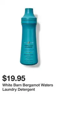 Bath & Body Works White barn bergamot waters laundry detergent offer