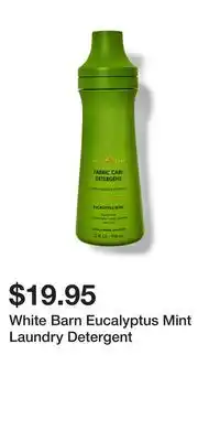 Bath & Body Works White barn eucalyptus mint laundry detergent offer