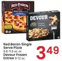 Albertsons Red Baron Single Serve Pizza 8.8-11.6 oz. offer