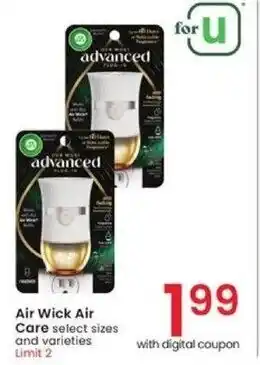 Albertsons Air Wick Air Care offer