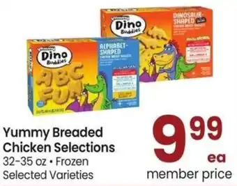 Albertsons Yummy Breaded Chicken Selections offer