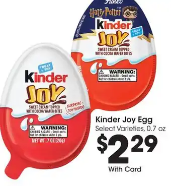 Ralphs Kinder joy egg offer