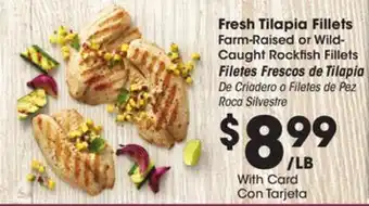 Ralphs Fresh tilapia fillets offer