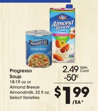 Ralphs Progresso soup offer
