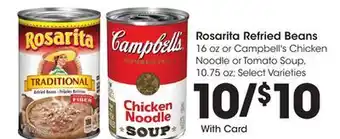 Ralphs Rosarita refried beans offer