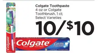 Food 4 Less Colgate toothpaste offer