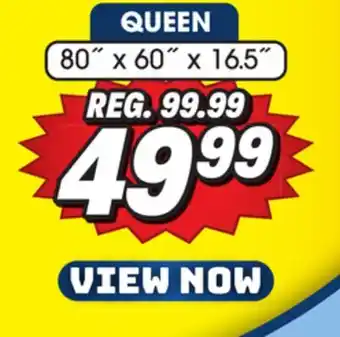 Big 5 Intex queen 16.5 deluxe dura-beam pillow rest airbed with built-in electric pump offer