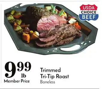 Pavilions Trimmed tri-tip roast offer