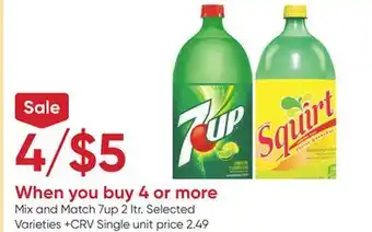Stater Bros 7up offer