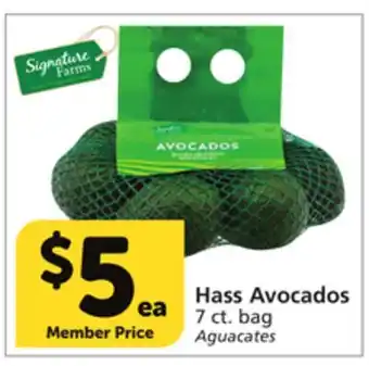 Vons Hass avocados offer