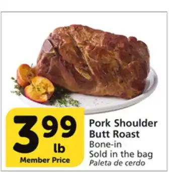 Vons Pork shoulder butt roast offer