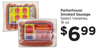 Food 4 Less Parkerhouse smoked sausage offer