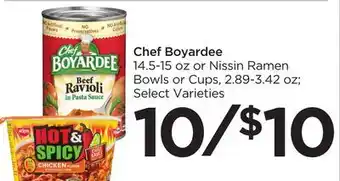 Food 4 Less Chef boyardee offer
