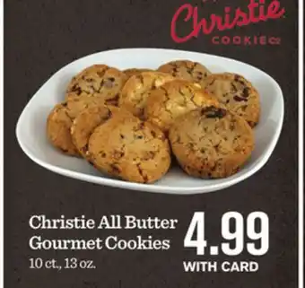 Mariano's Christie all butter gourmet cookies offer